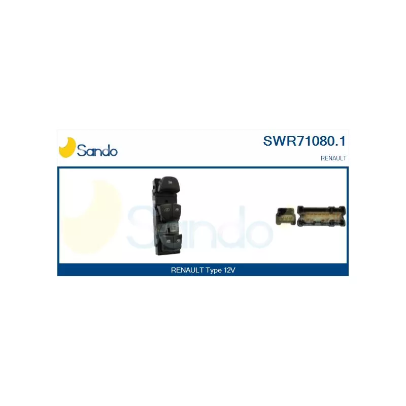 Interrupteur, lève-vitre SANDO SWR71080.1