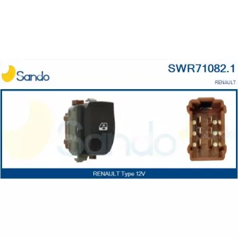 Interrupteur, lève-vitre SANDO SWR71082.1
