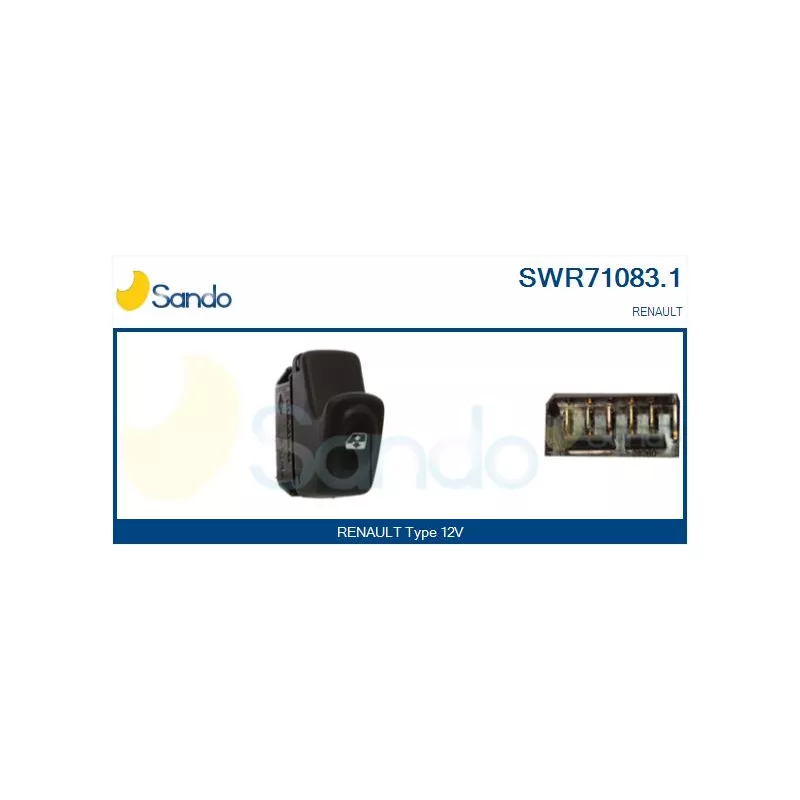 Interrupteur, lève-vitre SANDO SWR71083.1