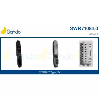 Interrupteur, lève-vitre SANDO SWR71084.0
