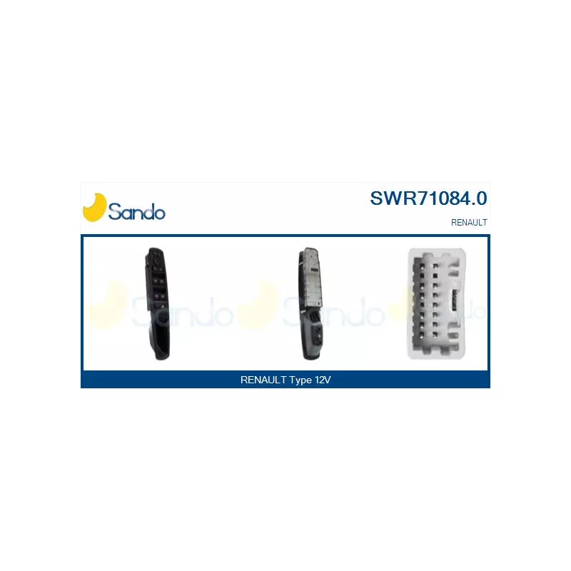 Interrupteur, lève-vitre SANDO SWR71084.0