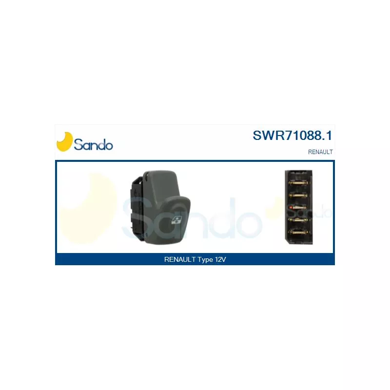 Interrupteur, lève-vitre SANDO SWR71088.1