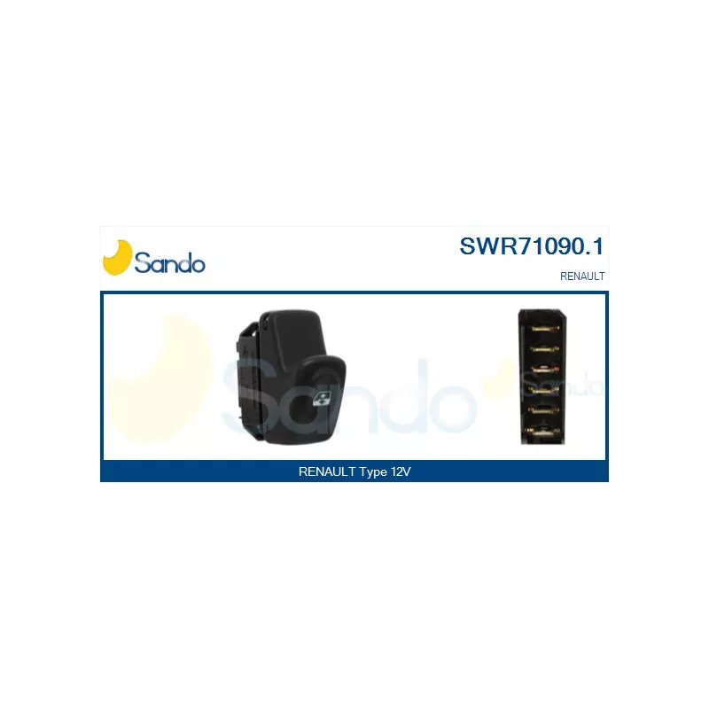 Interrupteur, lève-vitre SANDO SWR71090.1