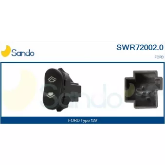 Interrupteur, lève-vitre SANDO SWR72002.0