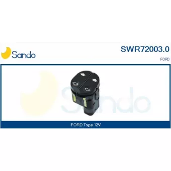 Interrupteur, lève-vitre SANDO SWR72003.0