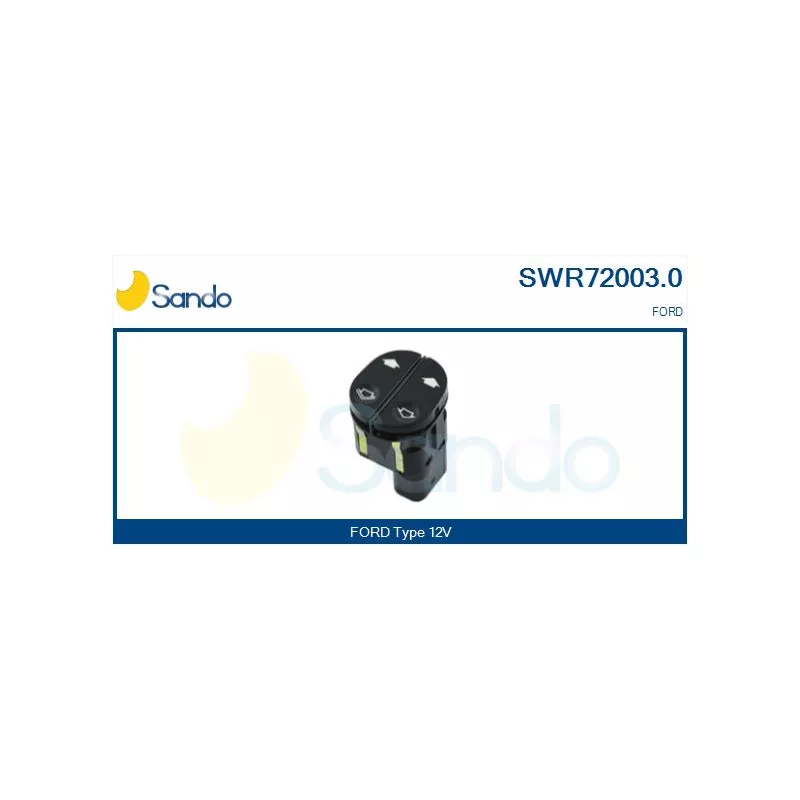 Interrupteur, lève-vitre SANDO SWR72003.0