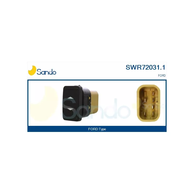 Interrupteur, lève-vitre SANDO SWR72031.1
