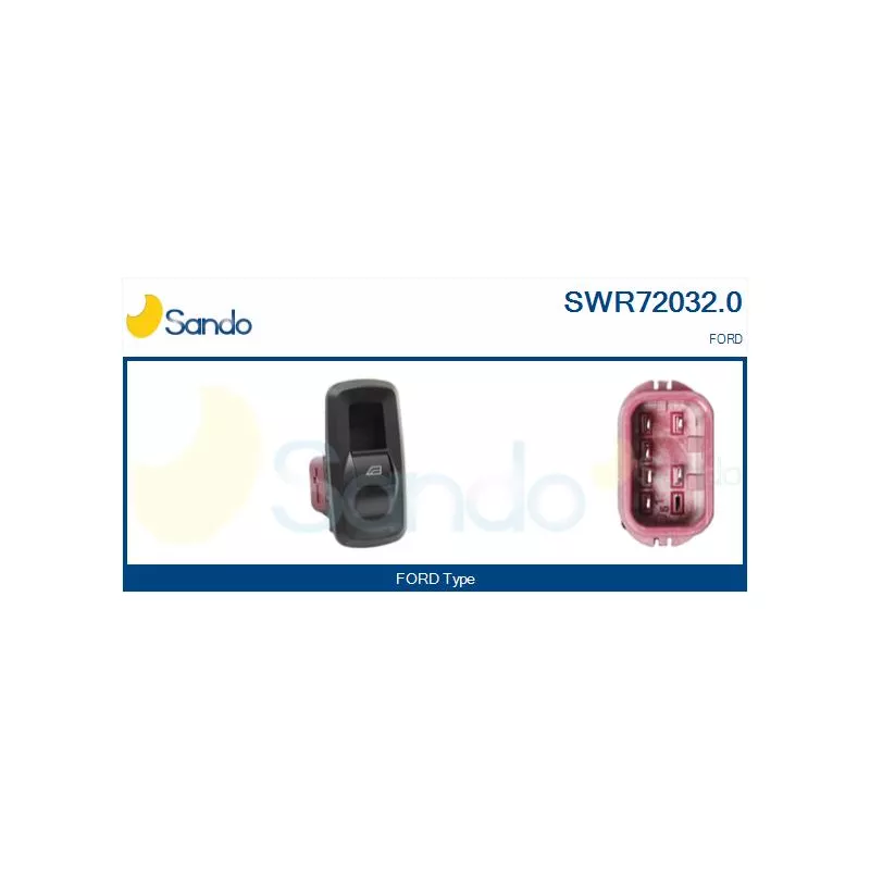 Interrupteur, lève-vitre SANDO SWR72032.0