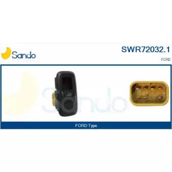 Interrupteur, lève-vitre SANDO SWR72032.1