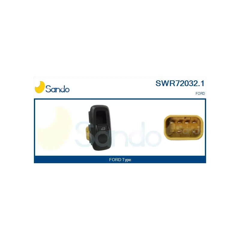 Interrupteur, lève-vitre SANDO SWR72032.1
