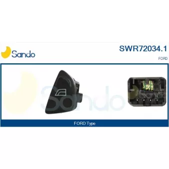 Interrupteur, lève-vitre SANDO SWR72034.1