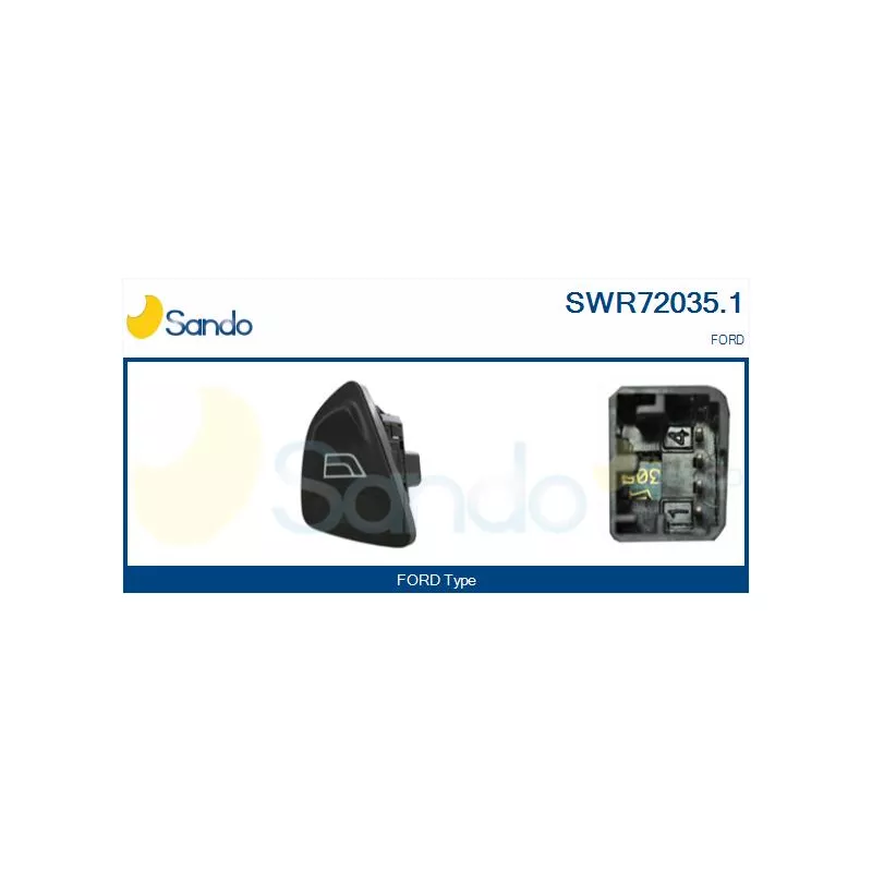 Interrupteur, lève-vitre SANDO SWR72035.1