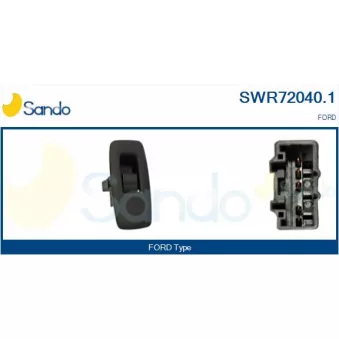Interrupteur, lève-vitre SANDO SWR72040.1