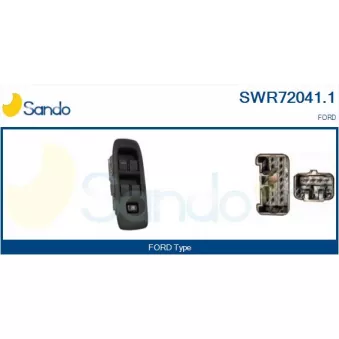 Interrupteur, lève-vitre SANDO SWR72041.1