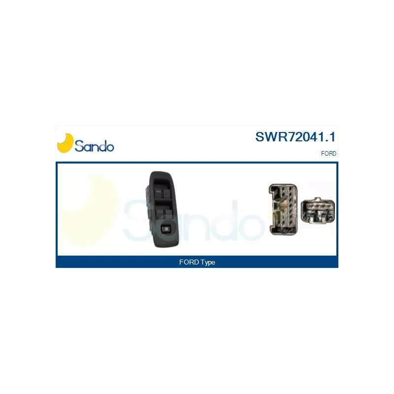 Interrupteur, lève-vitre SANDO SWR72041.1