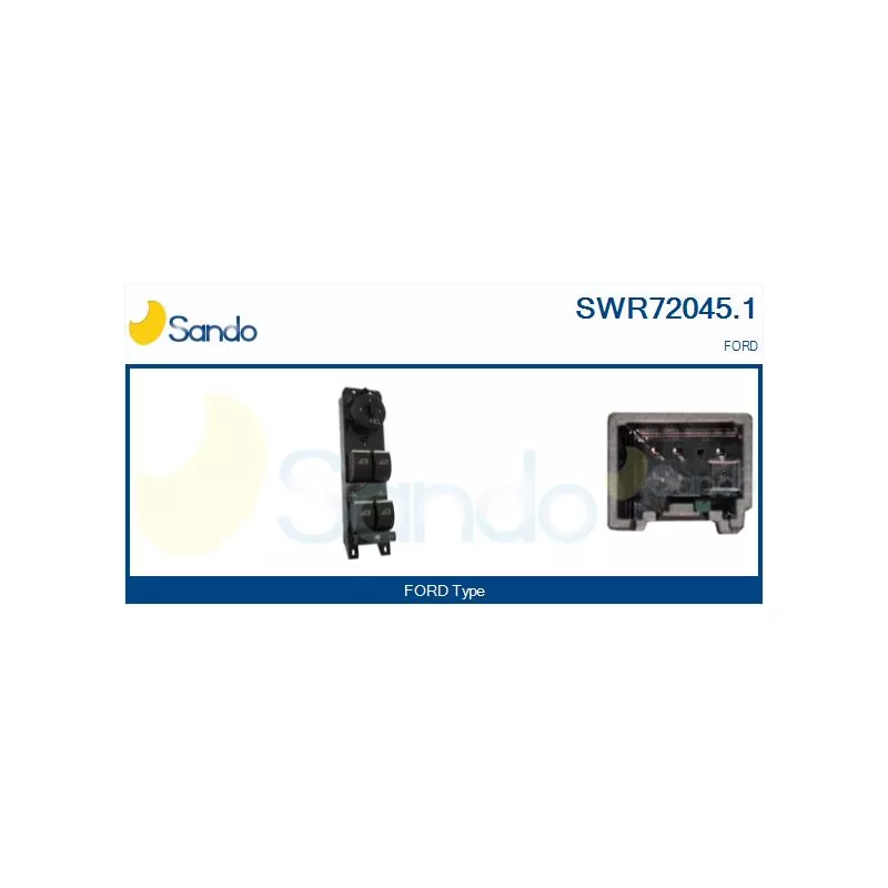 Interrupteur, lève-vitre SANDO SWR72045.1
