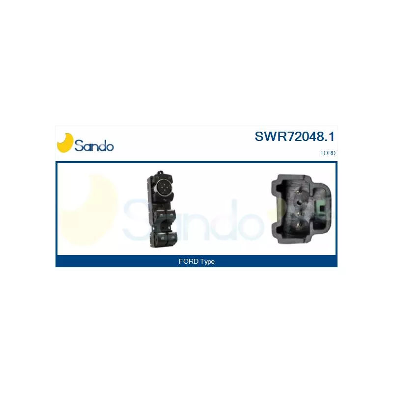 Interrupteur, lève-vitre SANDO SWR72048.1