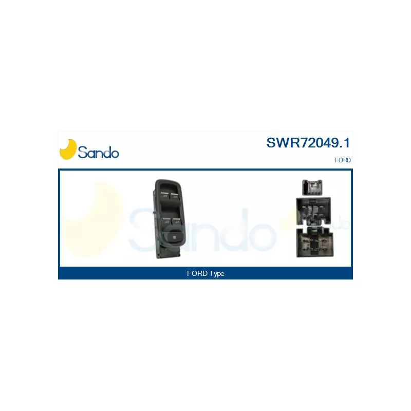 Interrupteur, lève-vitre SANDO SWR72049.1