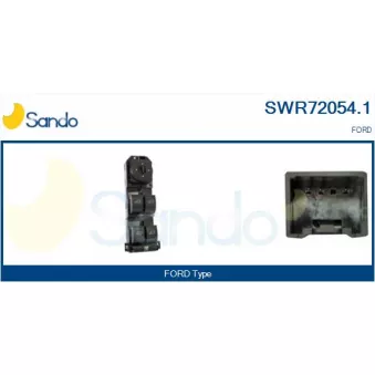 Interrupteur, lève-vitre SANDO SWR72054.1