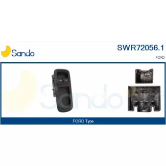 Interrupteur, lève-vitre SANDO SWR72056.1