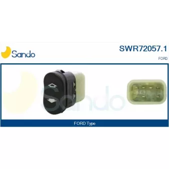 Interrupteur, lève-vitre avant droit SANDO SWR72057.1