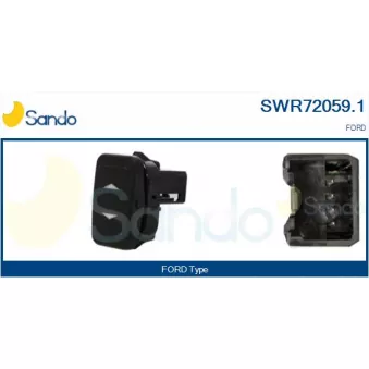 Interrupteur, lève-vitre SANDO SWR72059.1