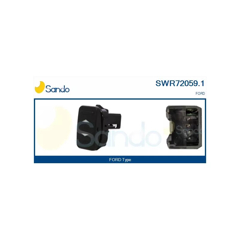Interrupteur, lève-vitre SANDO SWR72059.1