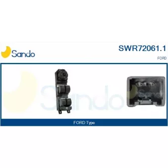 Interrupteur, lève-vitre SANDO SWR72061.1