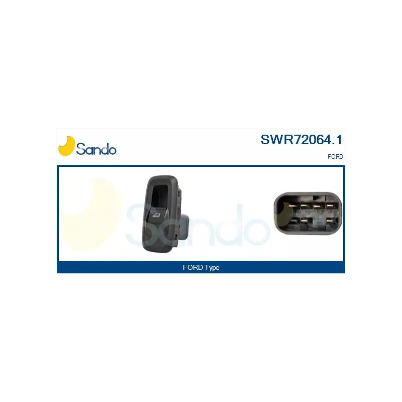 Interrupteur, lève-vitre SANDO SWR72064.1