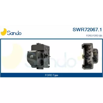 Interrupteur, lève-vitre SANDO SWR72067.1