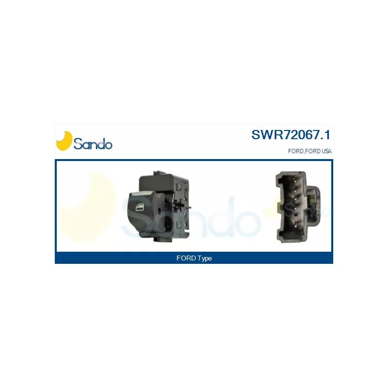 Interrupteur, lève-vitre SANDO SWR72067.1