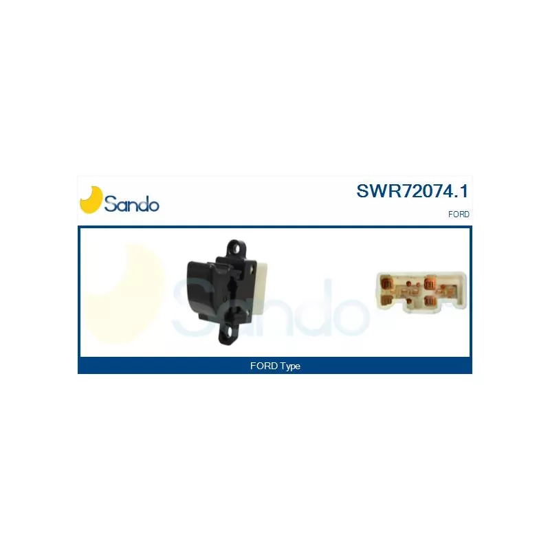 Interrupteur, lève-vitre avant droit SANDO SWR72074.1