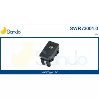 Interrupteur, lève-vitre SANDO SWR73001.0