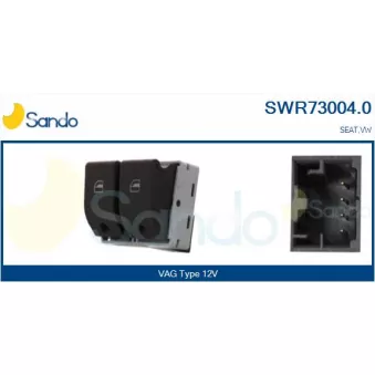 Interrupteur, lève-vitre SANDO SWR73004.0