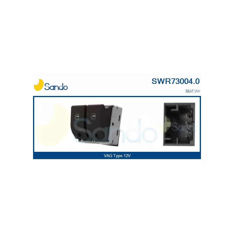 Interrupteur, lève-vitre SANDO SWR73004.0