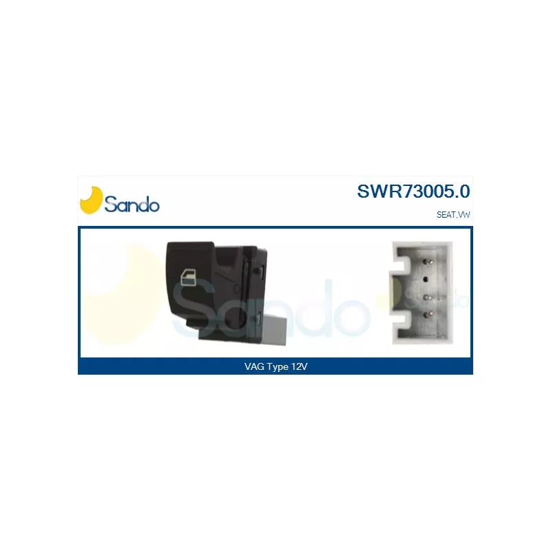 Interrupteur, lève-vitre SANDO SWR73005.0