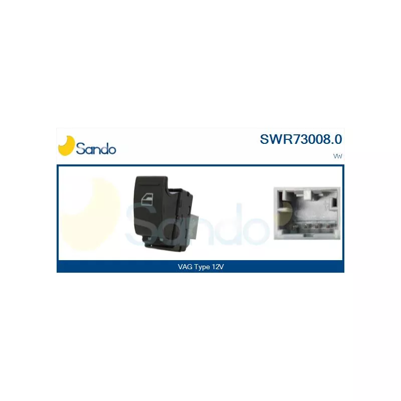 Interrupteur, lève-vitre SANDO SWR73008.0