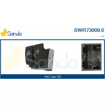 Interrupteur, lève-vitre SANDO SWR73009.0