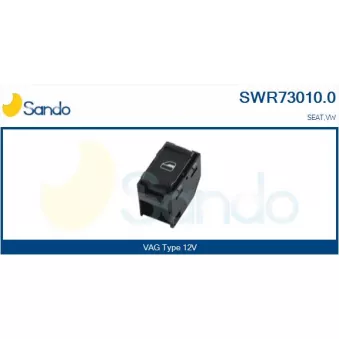 Interrupteur, lève-vitre SANDO SWR73010.0