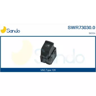 Interrupteur, lève-vitre SANDO SWR73030.0