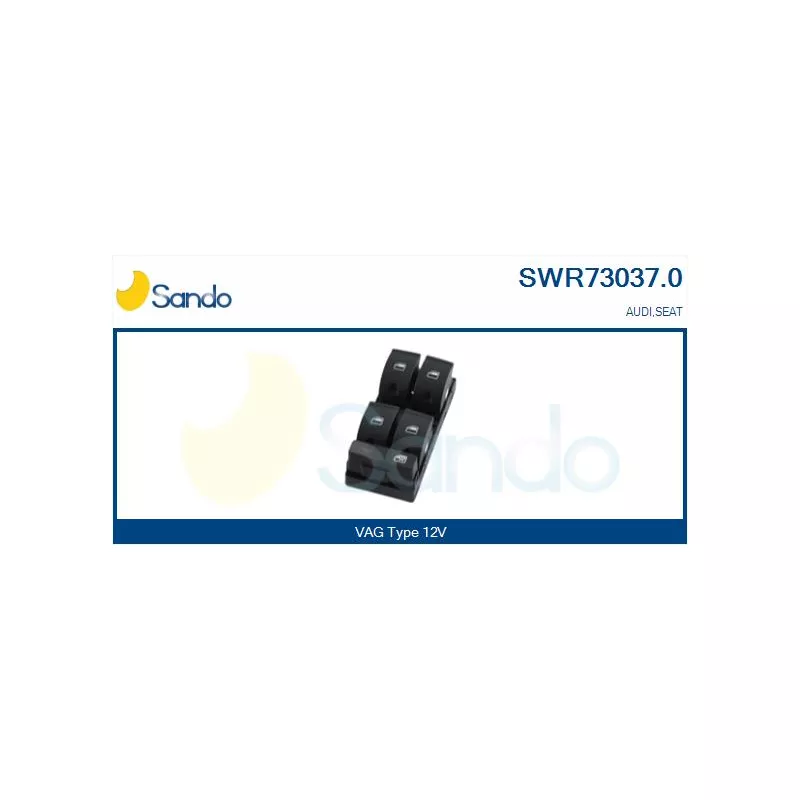 Interrupteur, lève-vitre SANDO SWR73037.0