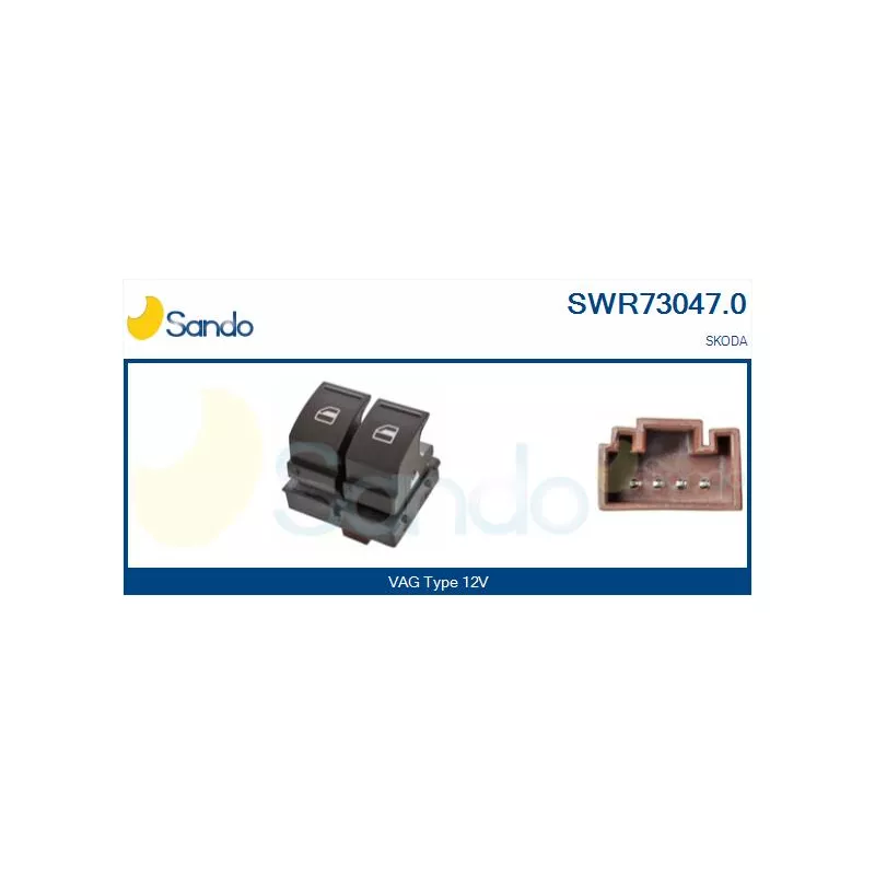 Interrupteur, lève-vitre SANDO SWR73047.0