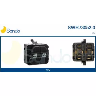 Interrupteur, lève-vitre SANDO SWR73052.0
