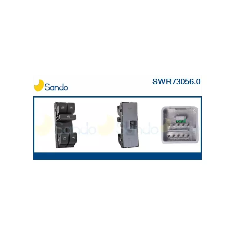 Interrupteur, lève-vitre SANDO SWR73056.0