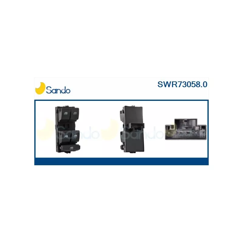 Interrupteur, lève-vitre SANDO SWR73058.0