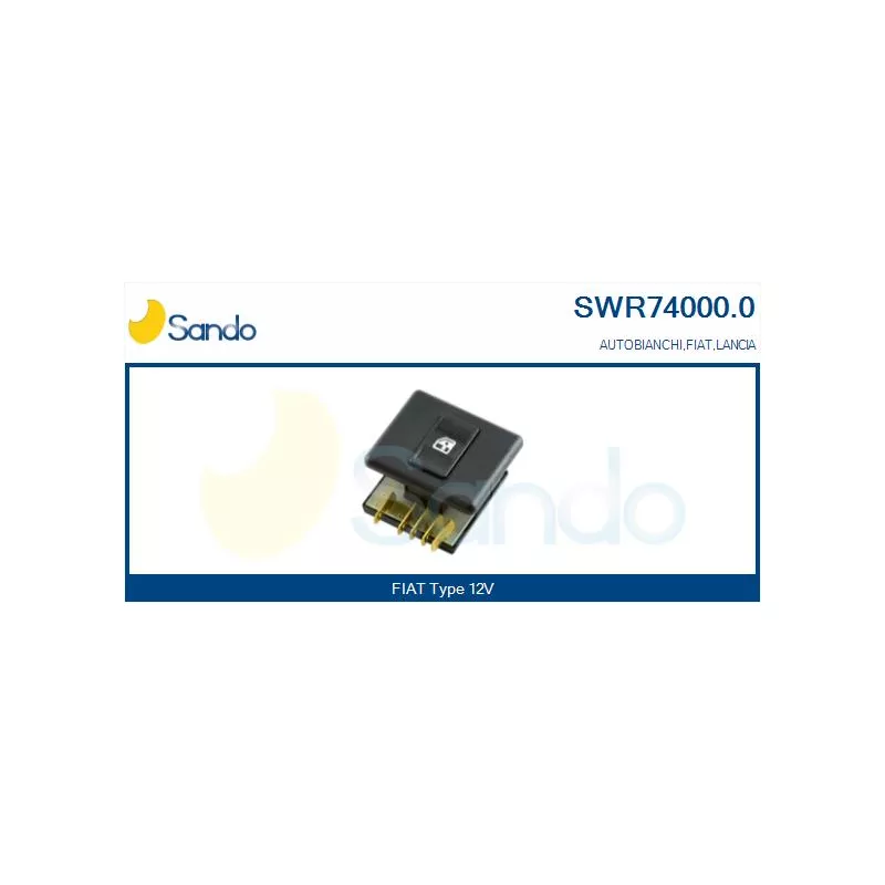Interrupteur, lève-vitre SANDO SWR74000.0