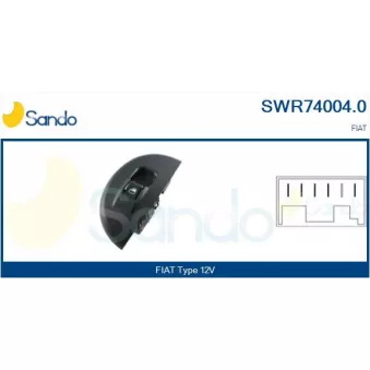 Interrupteur, lève-vitre SANDO SWR74004.0