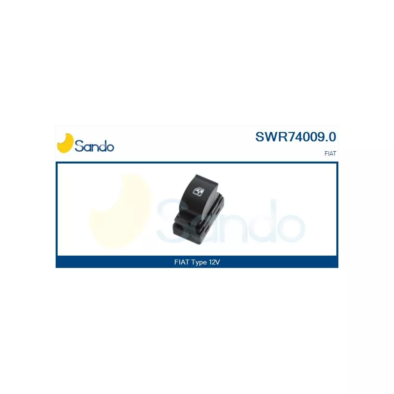 Interrupteur, lève-vitre SANDO SWR74009.0