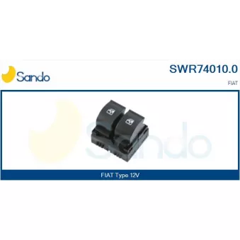 Interrupteur, lève-vitre SANDO SWR74010.0