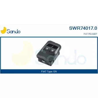 Interrupteur, lève-vitre SANDO SWR74017.0